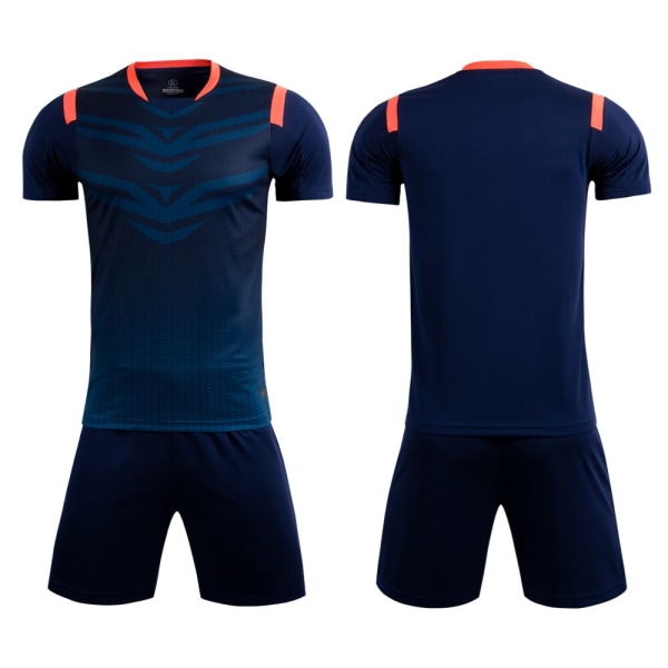 Barn Herr Survetement Fotbollströja Set Pojkar Fotbollströjor Set Sportkläder Träningsdräkt Anpassad Tryck Nummer Namn Logo 8631 Light blue Kids size 3XS