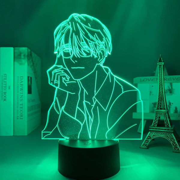 Yuri On Ice Victor LED Lampe til Børneværelses Dekoration Natlys Fødselsdagsgave Værelse Bord Akryl Anime 3D Lys Yuri On Ice