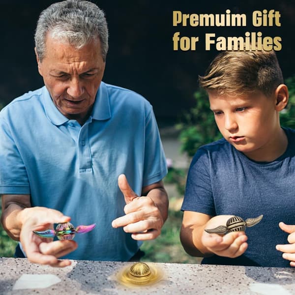Premium Metallisk Infinity Cube Fidget Spinner - Høyhastighetskulelager, trykkbestandig, angstlindrende fingerleke for barn og voksne