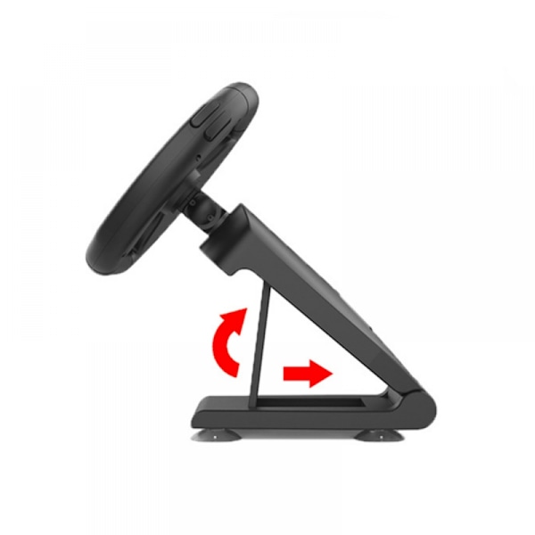 Gaming Racing Wheel til Nintendo Switch Joy-Con, Rat til Rattet med Bordmontering Switch Racing Wheel Tilbehør