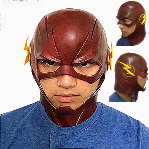 Flash Justice League Movie Mask, punainen, One Size