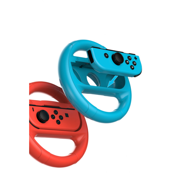 Nintendo Switch Linkfor 3-in-1 Joy Con -lisävarustepaketti, Nintendo Switch Joy Con -kahva, Go-kart-ohjauspyörän lisävarusteet