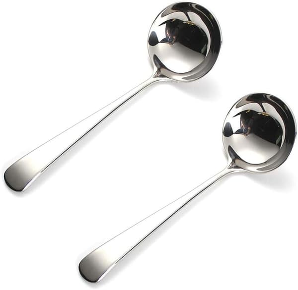 7,6'' Sovseske Suppeske Kraftig 18/10 Rustfrit Stål