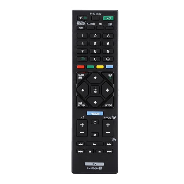 TV-fjärrkontroll Ersättning för Sony RM-ED054