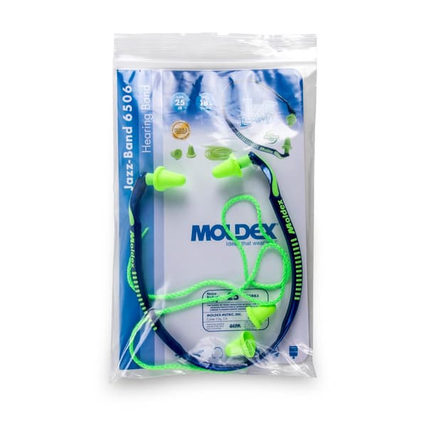 Moldex Jazz Band® Bandförsedda Öronproppar 6506, NRR 25 dB