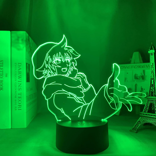 Anime LED-lampa Din Tur Att Dö Shin Tsukimi Nattlampa för Sovrumsinredning Manga Födelsedagspresent Rum LED Nattlampa 3D Pojkar Barn