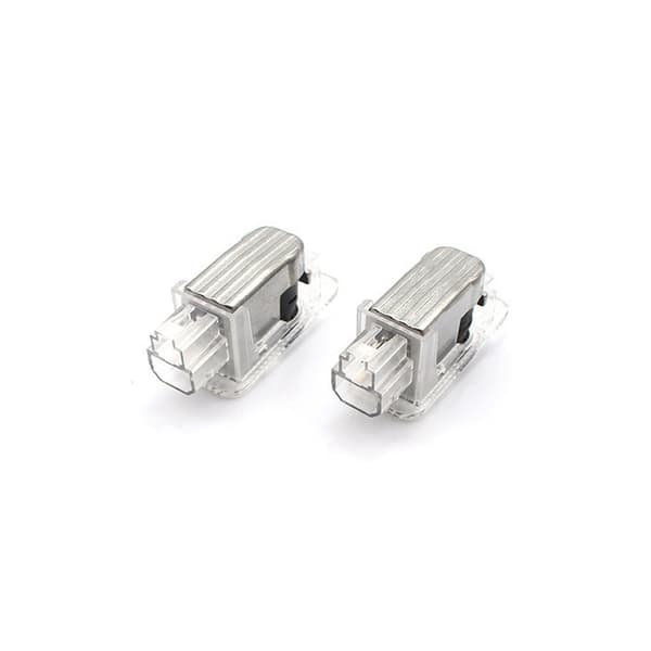 Gælder for Audi velkomstlys dobbelt interface bil LED-lys, laserlys, dørprojektionslys, LOGO-lys (pakke med 2)