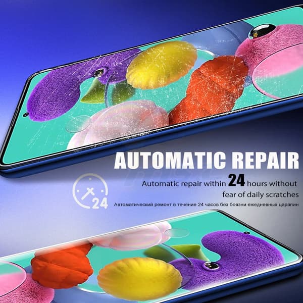 4 st hydrogelfilm för Samsung Galaxy A51 skärmskydd med full täckning
