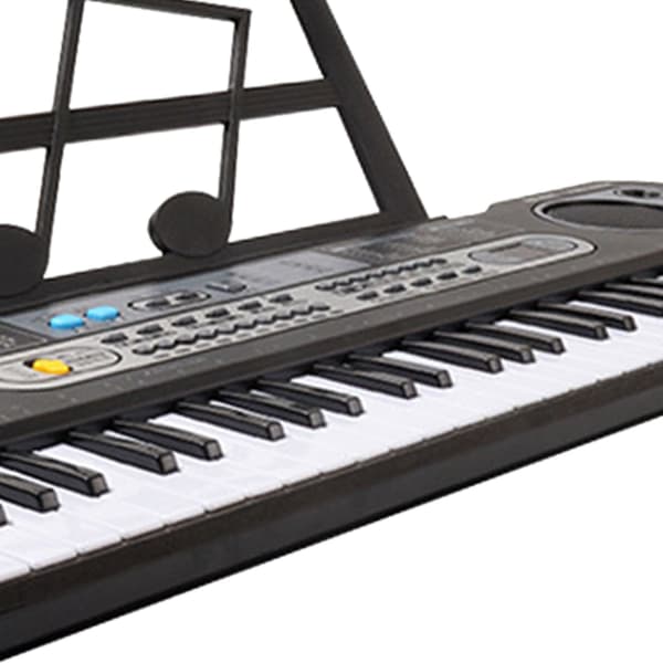 61-tangenters keyboardpiano bærbart multifunksjonelt 76 cm elektronisk keyboardpiano for barn Without Plug