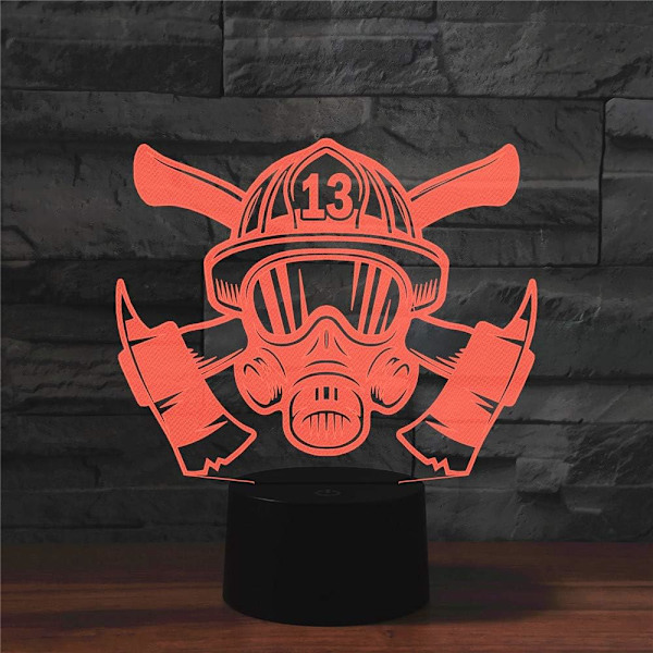 3D Häst Utrustning Fjärrkontroll 16 Färger Nattlampor Illusion Akryl LED Bord Sänglampa Barn Sovrum Skrivbords Dekoration Födelsedagspresenter Leksak