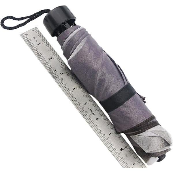 Sjov folde-selv-midterste-finger-paraply - Kreativ gave til mænd/kvinder (sort (midterste-finger-mønster)