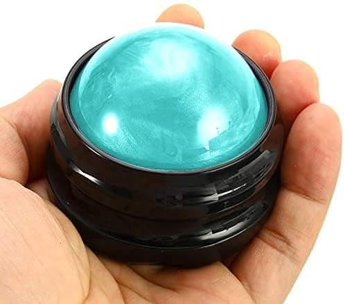 2-pack Muskelmassage Roller Ball, Handhållet Terapiverktyg för Öm Kropp & Ledvärk. Green
