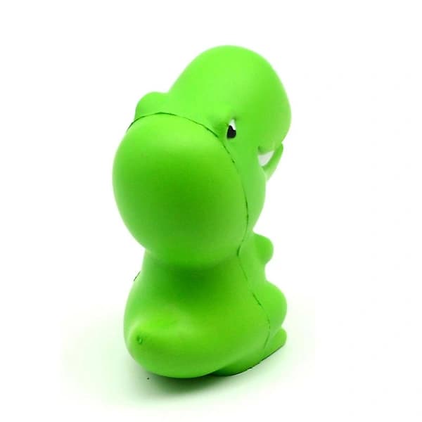Grønn tegneserie dinosaur Squishy sakte stigende klemmeleker, SD