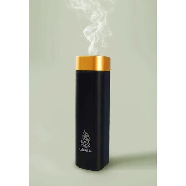 USB Røgelsesbrænder Bærbar Elektrisk Bakhoor Aromadiffusor - Guld, SD