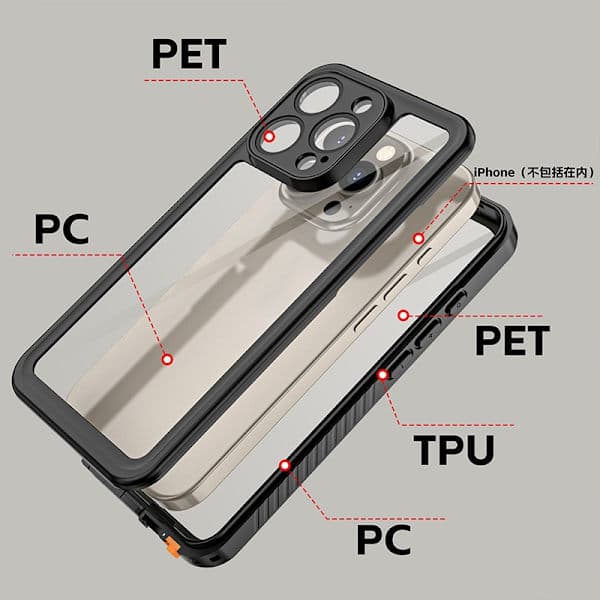 Tech-Protect iPhone 11 Skal 360 IP68 Shellbox Svart, SD