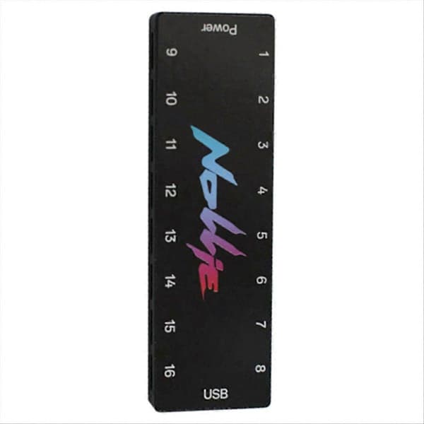 NOLLIE 5V 3PIN ARGB Controller ARGB Blæser HUB Splitter SATA Strøm 16-vejs til Udvidet Bundkortinterface, AB