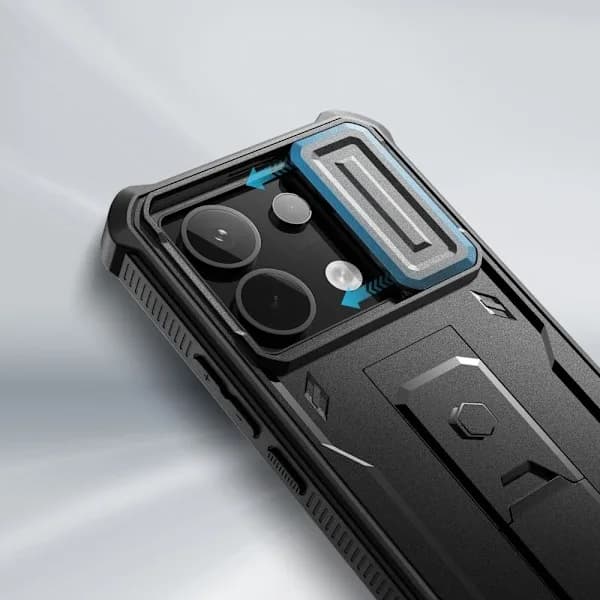 Tech-Protect Xiaomi Redmi Note 13 Pro 5G Cover Kevlar Cam+ Sort,SD