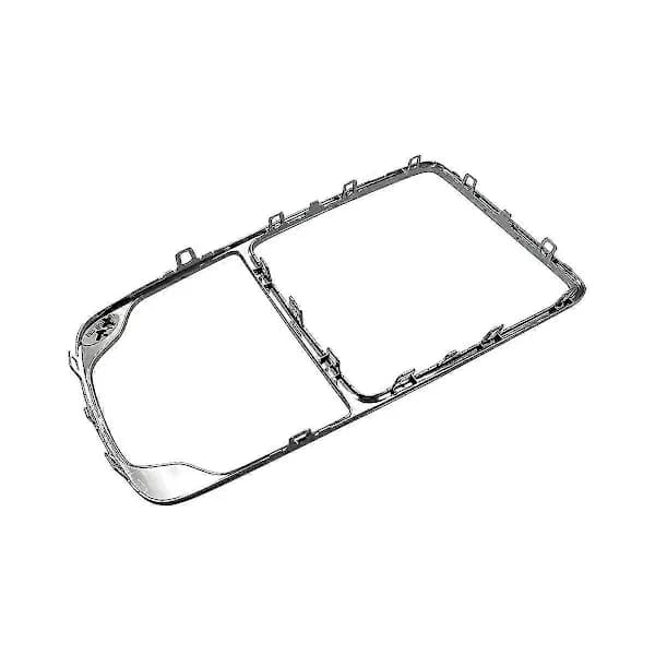 Krom girspakkule ramme trim for A3 S3 2014-2019 konsoll omgivelsespanel, SD