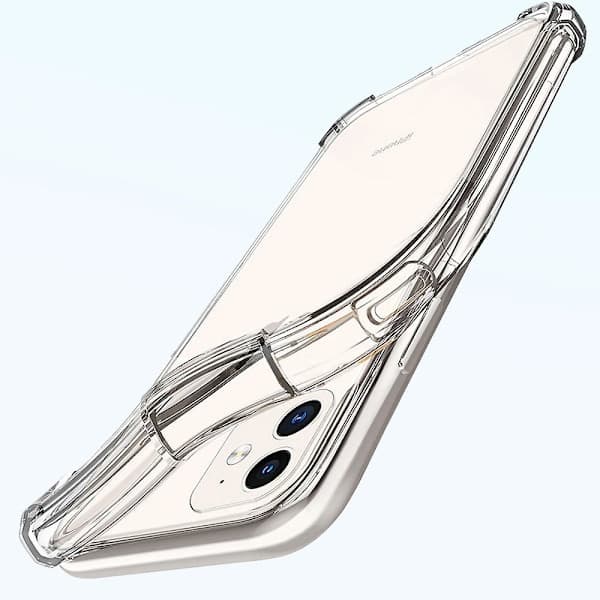 2-pack transparent skal kompatibelt med Iphone 11,TH