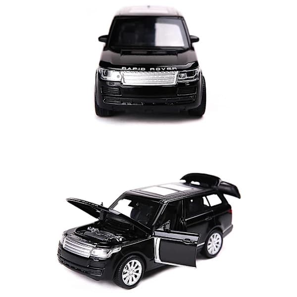 1:32 Legetøjsbil Range Rover SUV Metal Legetøjsbil (Sort),SD