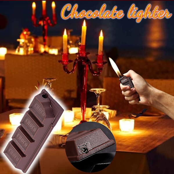 Mode-Choklad Lighter Personlig Elektronisk Lighter, SD