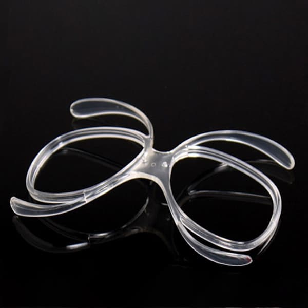 Universal Ski Goggles Prescription Insert Optical Adapter Flexible Bendable Inner Frame Snowboard Goggle Size Adjustable, SEB