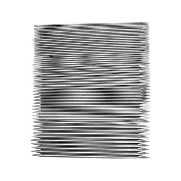 Strømpepinde, sæt med rustfri pinde 2,0 mm til 6,5 mm med præcisionsspidser og glat finish, ergonomisk design,SD