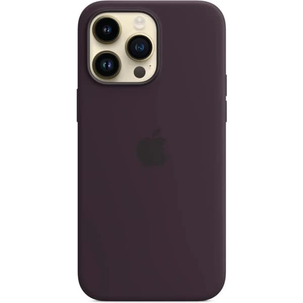 Apple silikonikuori MagSafella iPhone 14 Pro Maxille, selja, SEB