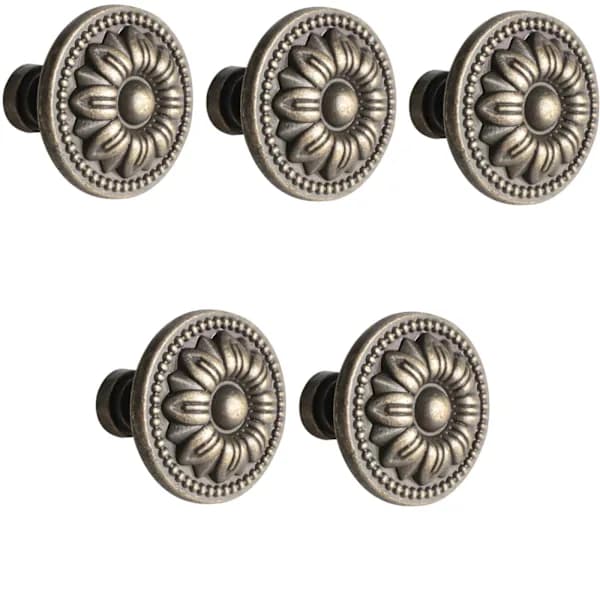 Cabinet Handle Drawer Handle with Screws 5-pack Bronze, SEB