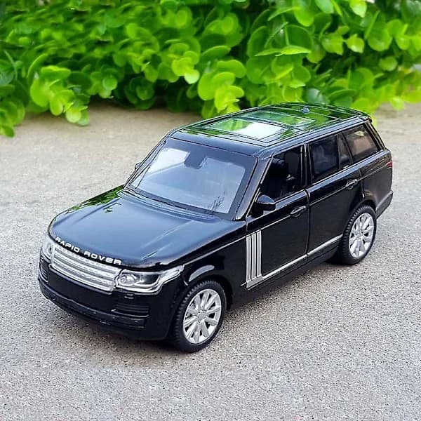 1:32 Legetøjsbil Range Rover SUV Metal Legetøjsbil (Sort),SD