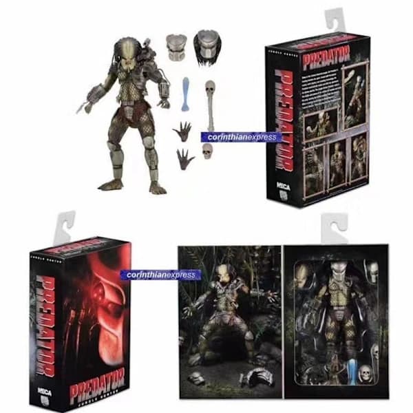 NECA Predator P1 Jungle Hunter 2.0 Deluxe Edition 18 cm Ledad Actionfigur, SEB