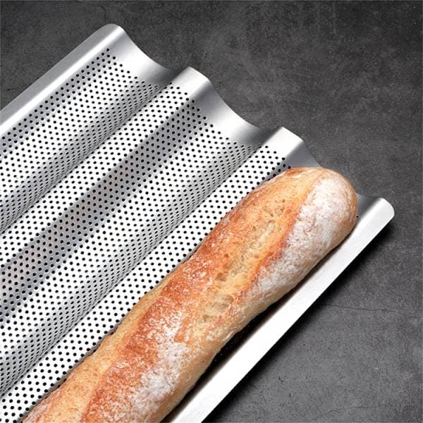 Baguette Baking Tray, in Stainless Steel, AB