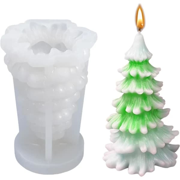 ##/Julgransljusform - Karg julgran, 3D Jul ##/,SD