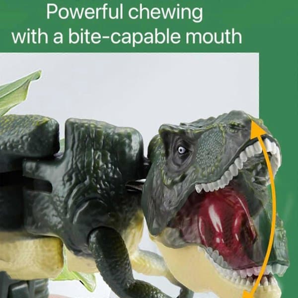 Dinosaur Trigger The T-Rex 30 cm Chomper Legetøj Snapper Sjov Robothånd Griber Robot, SEB