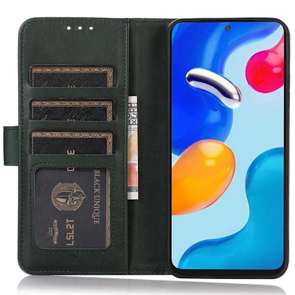 iPhone 16 Skal Läder Grön 76,SD