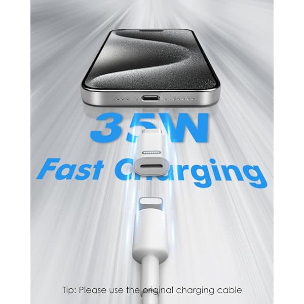 Lightning Hona till USB C Hane Adapter 2-pack (Ej för Hörlurar/USB-minne/Apple Penna), ENDAST för Laddning/Dataöverföring, SD