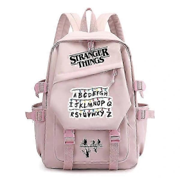 Stranger Things Printed Backpack Teenagers School Bag Multifunctional Large Capacity Durable Material Multiple Colors,SEB