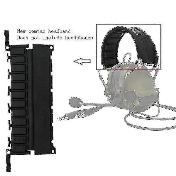 Avtakbart hodebåndtilbehør for Peltor Comtac I II III-headset, SD