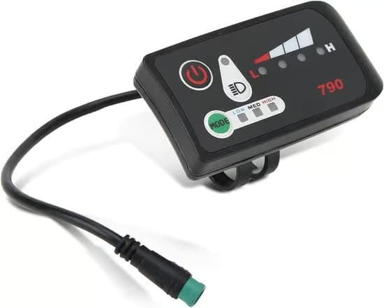 36V LED-kontrollpanel for elsykler 790 LED-display for styring av elsykkel (36V)