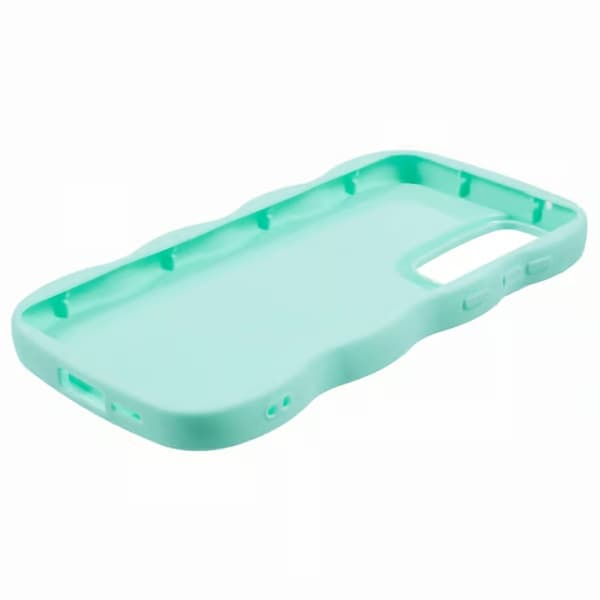 Deksel til Samsung Galaxy A15 4G/5G Bølgeformet støtsikkert TPU-deksel Light Green