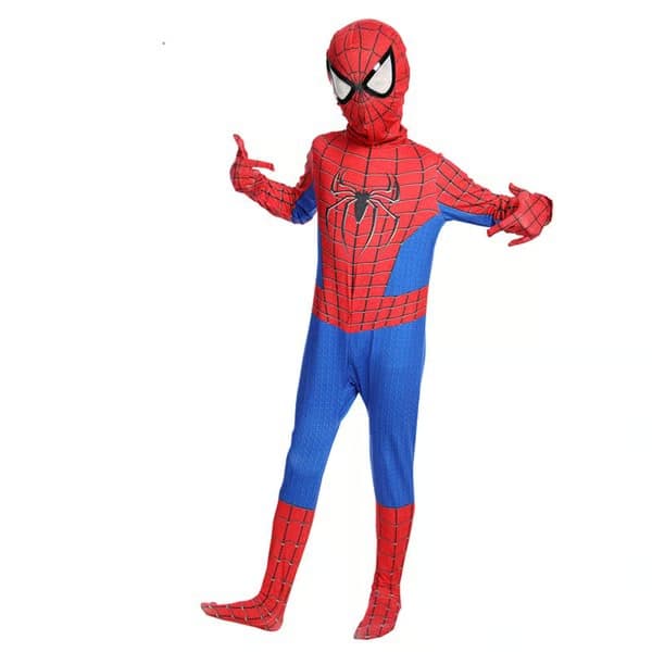 Spider-Man-kostyme for barn, elastisk kroppsdrakt for gutter til karneval og forestillinger extraordinary 170