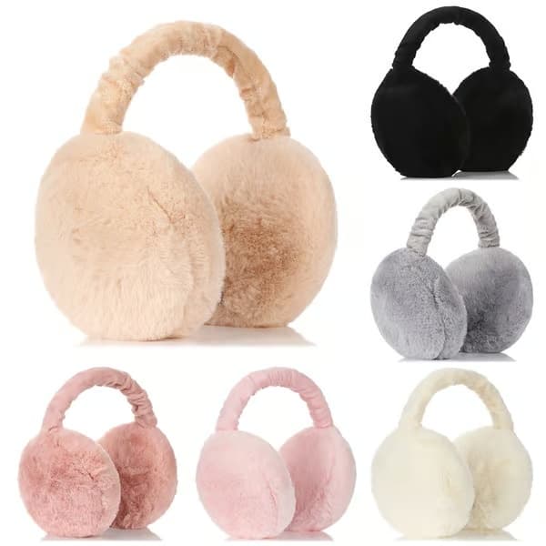 Unisex Vinter Plys Ørevarmere pink
