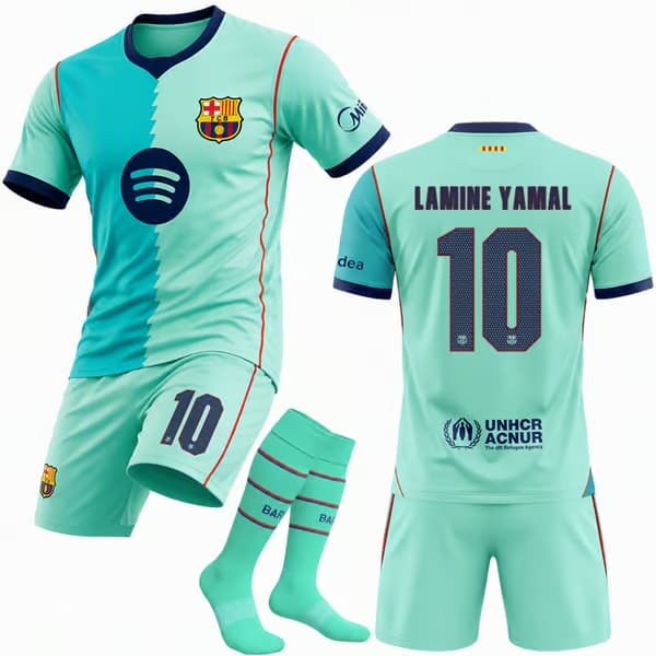 2026-2027 Barcelonan vieraspelipaita No. 10 Yamal 24