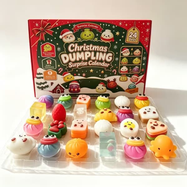 Mystery Dumpling Julekalender 24-dages jule-nedtællingskalender 1