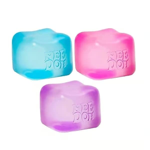 Needoh Nice Cube Stressboll & Sensorisk Leksak blue