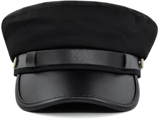 Unisex kjørecap klassisk retro-cap damehatt teatercap beret