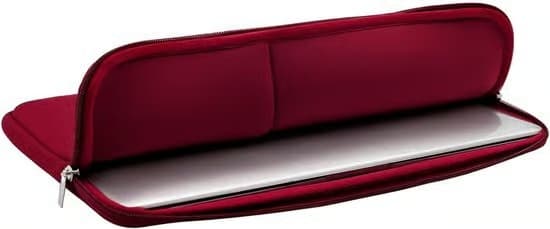 Laptop-etui - 13 tommer - 2-delt sæt - Computertaske - Velegnet til 13-tommer bærbare computere (og andre) - Inkluderer ekstra lomme