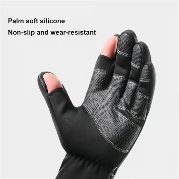 Ratsastushanskat Kalastushanskat black L