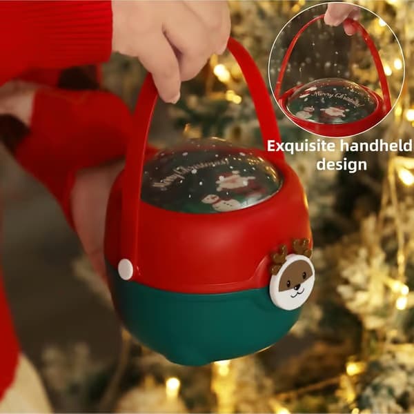Juleæbleæske juleaften æblepose rensdyrformet æbleæske jul små gaver