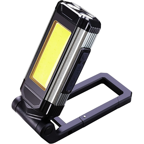 Laderbar LED-arbeidslampe, COB-områdelys med magnetisk base